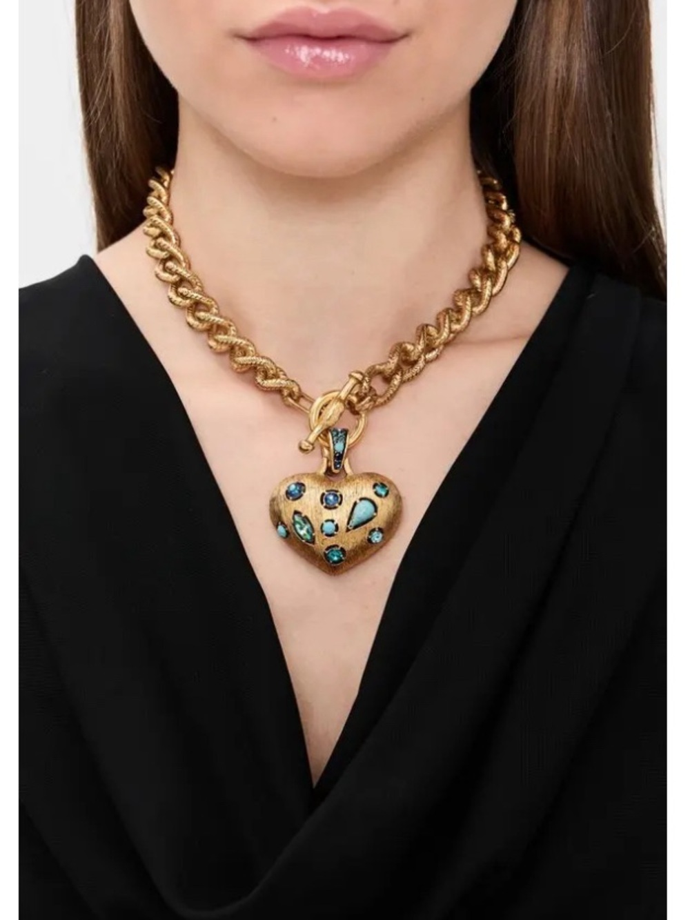 NWT Elizabeth Cole Pauline Necklace - Picture 3 of 3